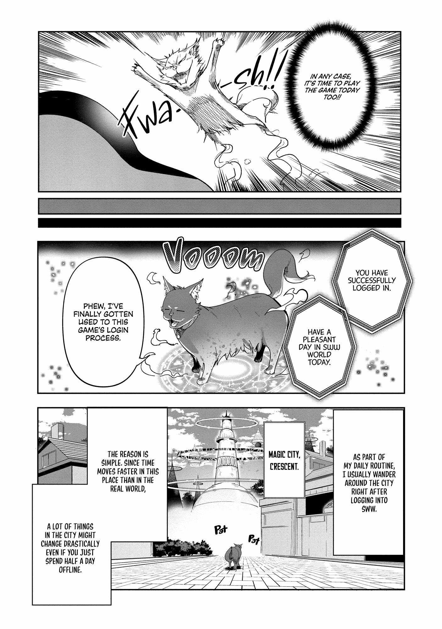 I Got Reincarnated as a Cat, but Since I'm Bored, I Play VRMMOs With Gamer Girls Chapter 6 7